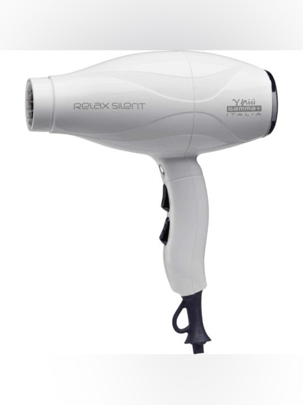 Gamma+ Relax Silent White Hair Dryer